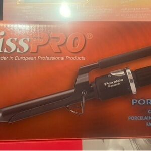 Babyliss Black Porcelain Ceramic Curling Iron